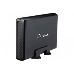 CAJA EXT 3.5 L-LINK IDE/SATA USB 2.0 ALUMINIO NEGRA LL-35643